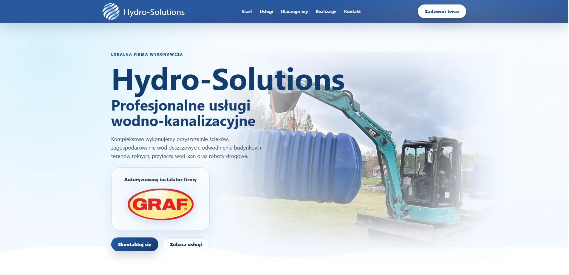 Podgląd strony Hydro-Solutions
